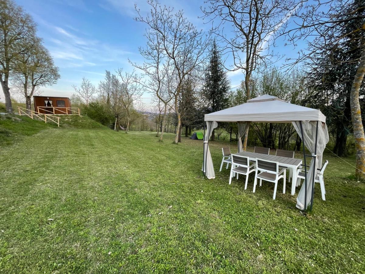 I Falchi Pellegrini - Bungalow E Tenda Monzuno Eksteriør billede